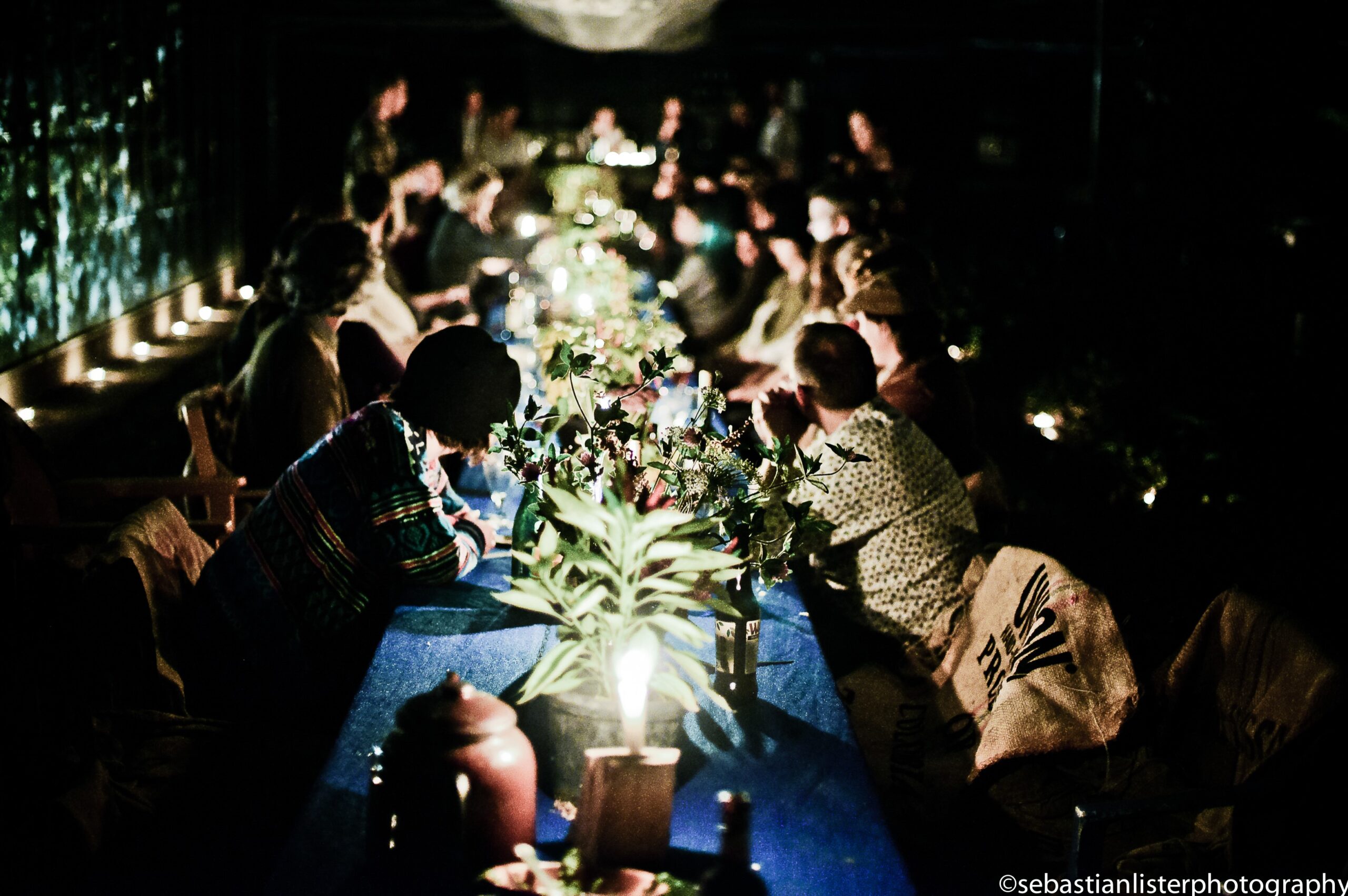 Candlelit Glasshouse supper