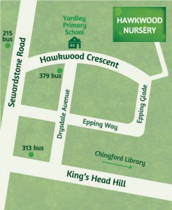 Hawkwood map